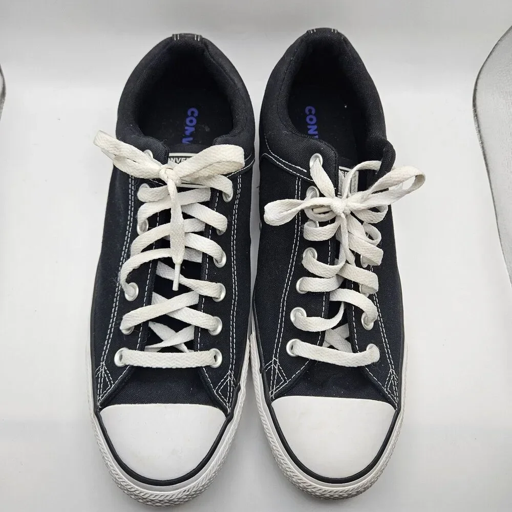 Converse Chuck Taylor All Star Low Black Padded Heel Skate Alt Sneaker Size M11 - Picture 7 of 9